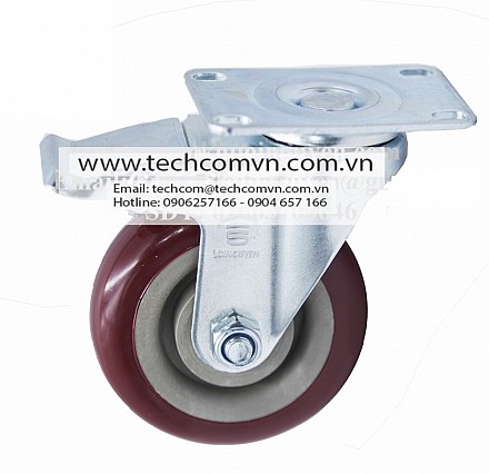 Bánh xe mận 2 vòng bi 100