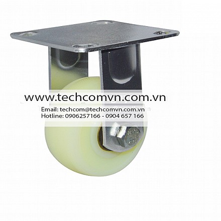 Bánh xe nilong trắng có hoa văn 125